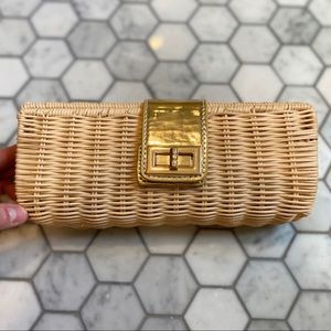 Wicker Jcrew Clutch